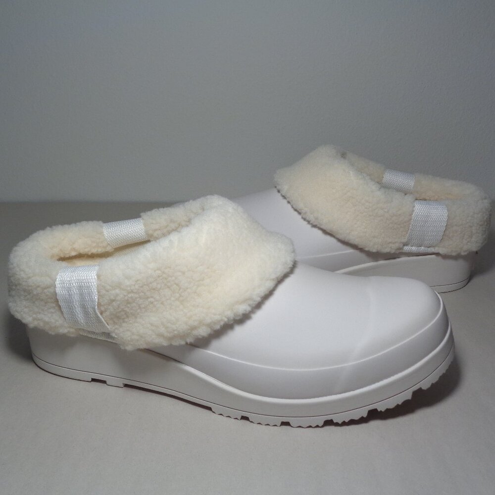 Hunter Size 9 M / PLAY INSULATED CLOG / White / Rubber / New Women's Shoes
